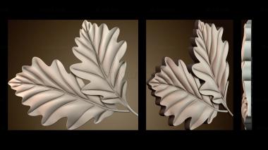 3D модель Лист (STL)