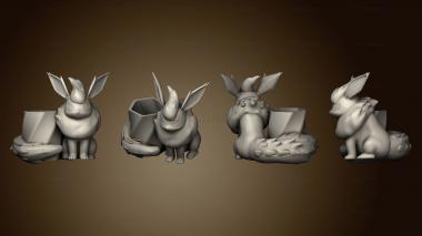 3D модель Плантатор flareon pokemon maceta (STL)