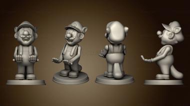 3D модель Джойстик Mario Raccoon (STL)