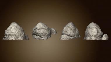 3D модель Разбрасывающий камень Terrain Stone CC v 02 (STL)