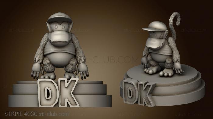 3D модель Дидди конг (STL)