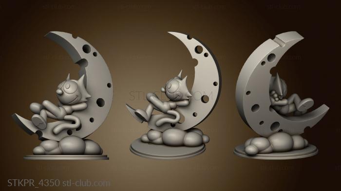 3D модель Кот Феликс (STL)