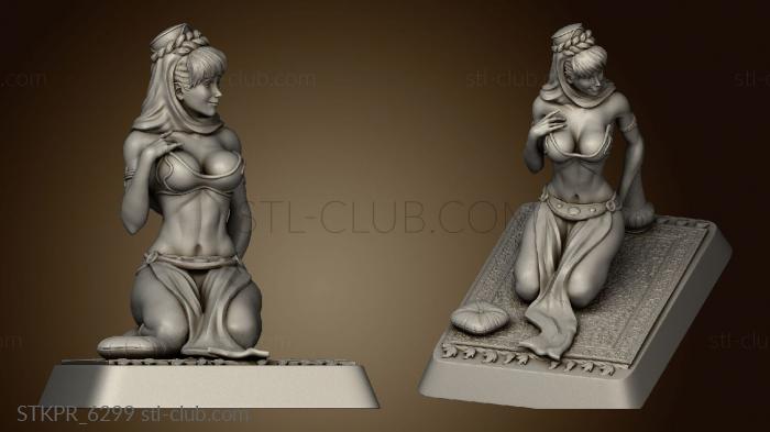 3D модель Вегетарианка Джинни girl (STL)