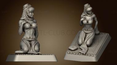 3D модель Вегетарианка Джинни girl (STL)