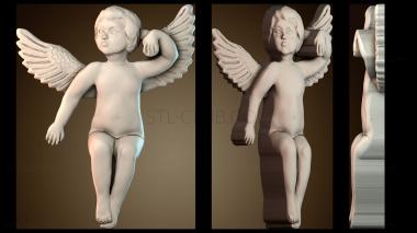 3D модель Сидящий ангел (STL)