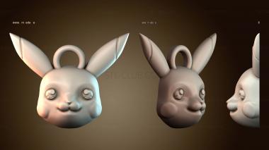 3D модель Подвеска Пикачу (STL)