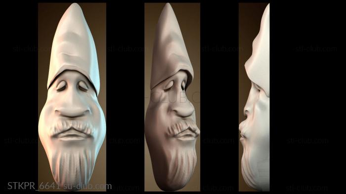 Статуэтки упрощенные Голова старика