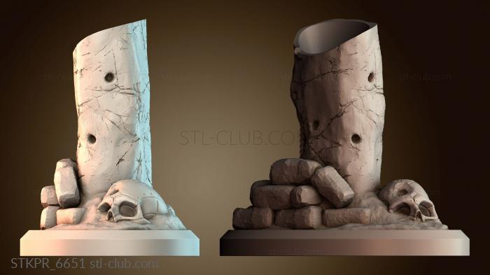 Статуэтки упрощенные apocalyptic_attraction_bust_parts_base_special