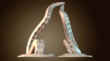 3D модель Подставка для щупалец осьминога (STL)