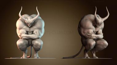 3D модель Дьявол (STL)