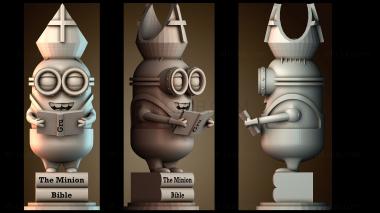 3D модель Шахматы «Боевой Миньон» (STL)