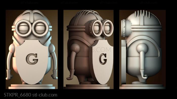 Статуэтки упрощенные Пешка Миньон шахматы