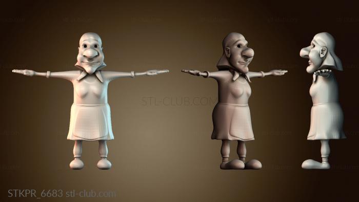 Статуэтки упрощенные Бабушка