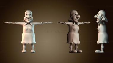 3D модель Бабушка (STL)