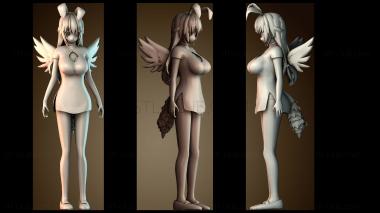 3D модель Аниме девушка (STL)