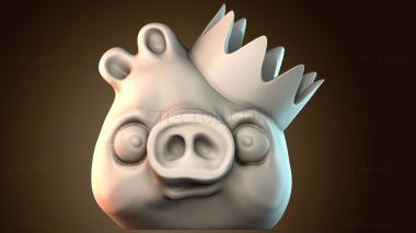 3D модель Пенал Angry Birds (STL)