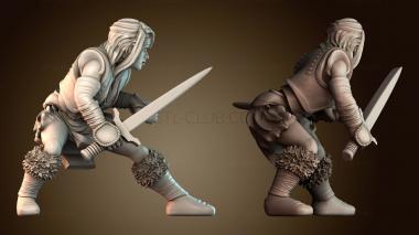 3D модель Самка человека колючки (STL)