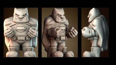 3D модель Бэтмен: Возвращение Темного Рыцаря (STL)