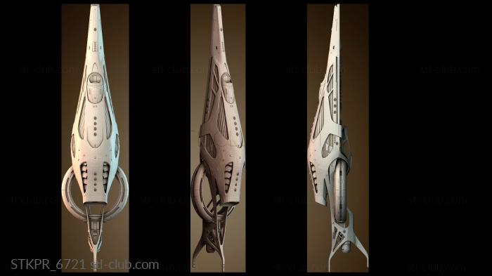 Статуэтки упрощенные Прерыватель класса «Маджестик»