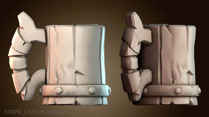 Статуэтки упрощенные Средневековая кружка