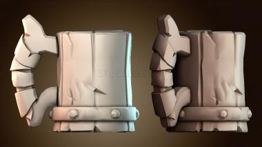 3D модель Средневековая кружка (STL)