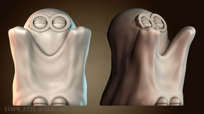 Статуэтки упрощенные Призрак миньон