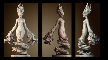 3D модель Элементаль вспышки (STL)