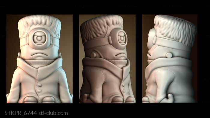 Статуэтки упрощенные Миньон Франкенштейн