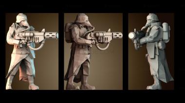 3D модель Dkok melta man (STL)