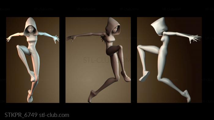 Статуэтки упрощенные Женщины пауки Гвен