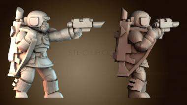 3D модель Мистер Кадианский пехотинец (STL)