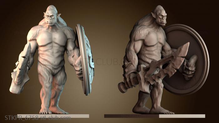 Статуэтки упрощенные Медведь жук Готово