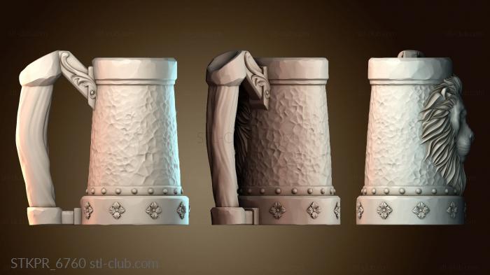 Статуэтки упрощенные Кружка Лев