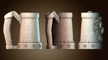 3D модель Кружка Лев (STL)