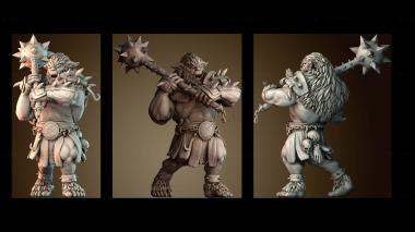 3D модель Багбир (STL)