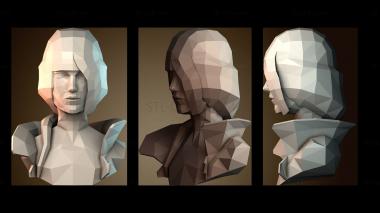 3D модель Пиратский бюст для женщин (STL)