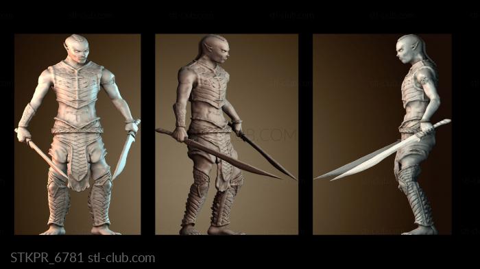 Статуэтки упрощенные Мистер Эльфийский Варвар