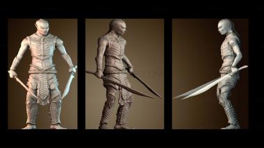 3D модель Мистер Эльфийский Варвар (STL)