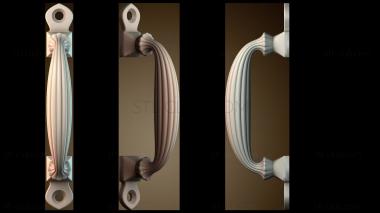 3D модель Винтажная дверная ручка (STL)