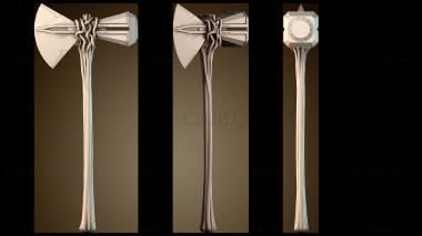 3D модель Топор Штормбрейкера (STL)