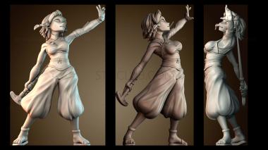 3D модель Мисс Накиами (STL)