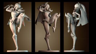 3D модель Мисс Ирелия (STL)