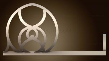 3D модель Держатель для бутылки на велосипед (STL)