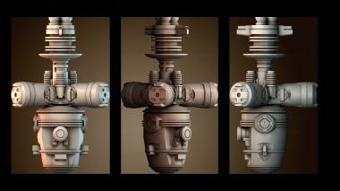 3D модель Космический корабль Арго (STL)