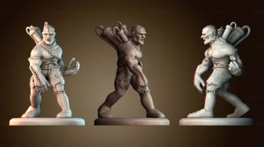 3D модель Фигурка Голема Мистера Плоти (STL)