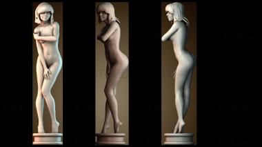 3D модель Застенчивая красавица (STL)