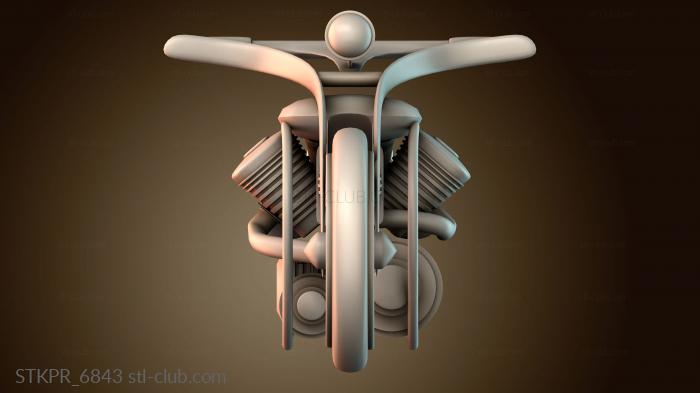 Статуэтки упрощенные Стимпанк мото