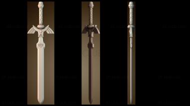 3D модель Мастер Меч (STL)