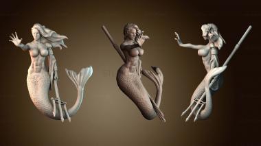 3D модель Русалка (STL)