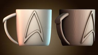 3D модель Кружка «Звездный путь» (STL)